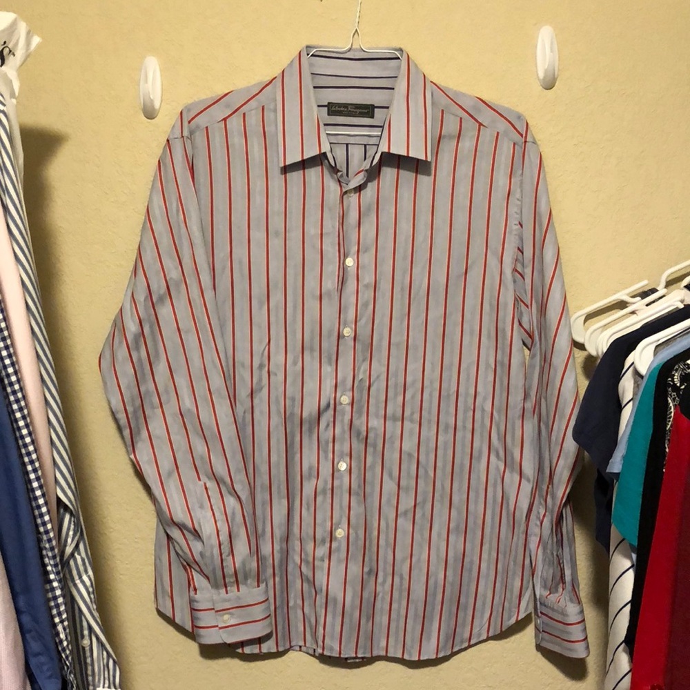Salvatore Ferragamo dress shirt XL